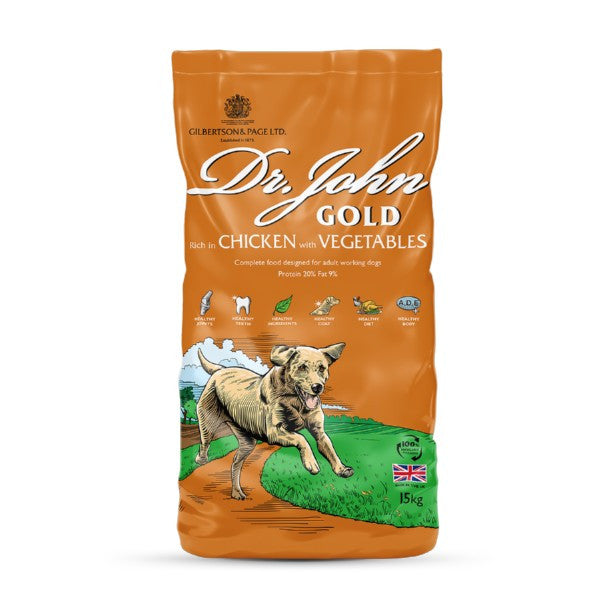Dr John Gold with Chicken, Vegetables & Gravy 15kg