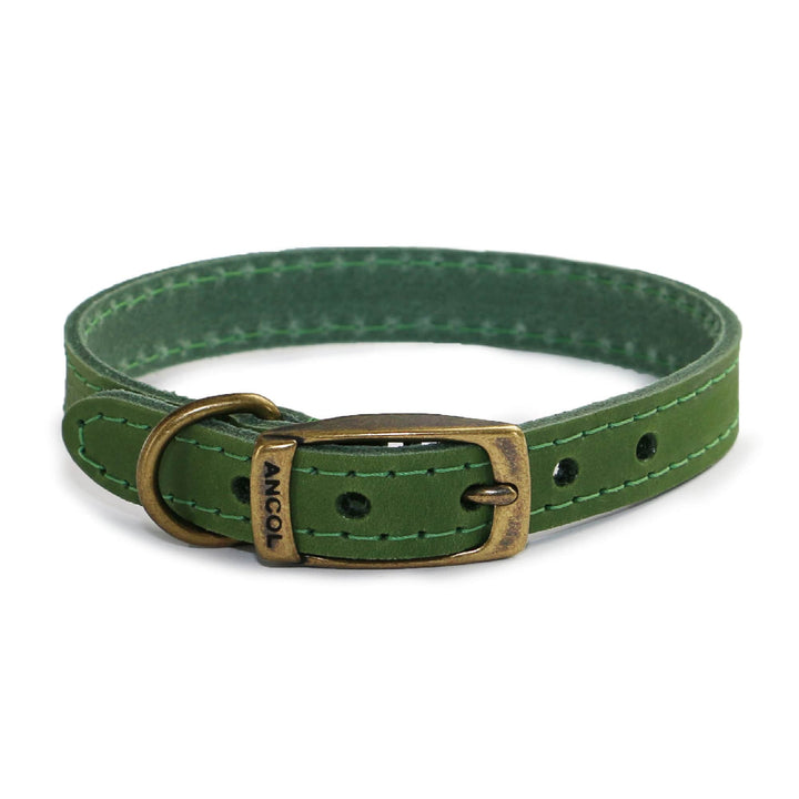 Ancol Timberwold Leather Collar