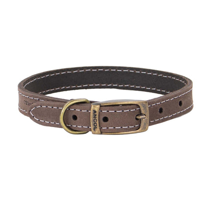Ancol Timberwold Leather Collar