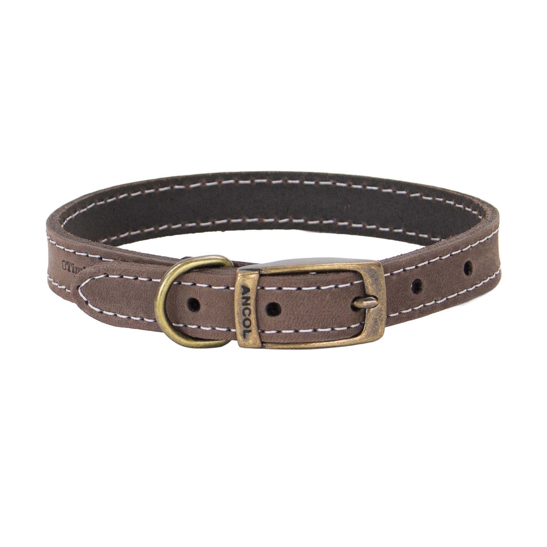 Ancol Timberwold Leather Collar