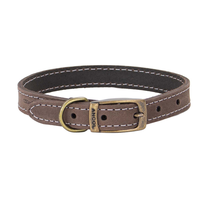 Ancol Timberwold Leather Collar