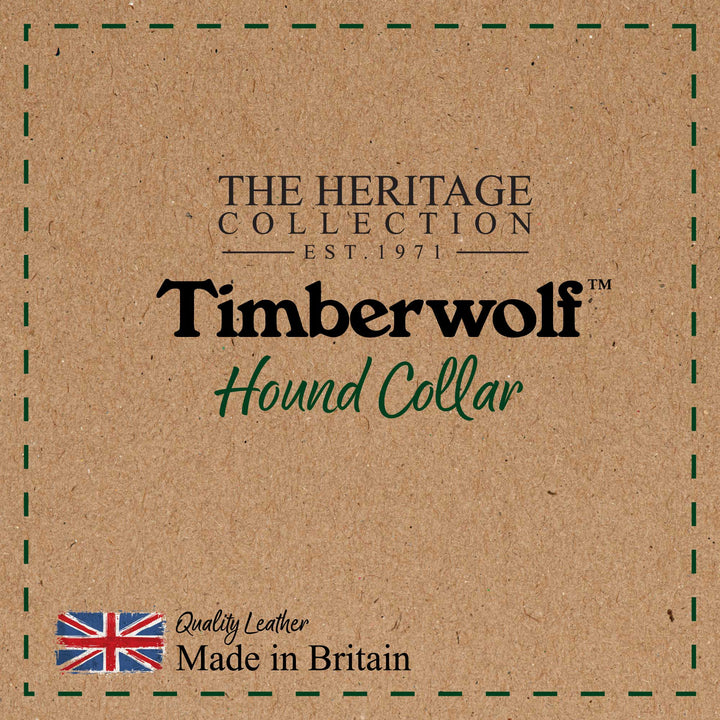 Timberwolf Whippet Leather Collar