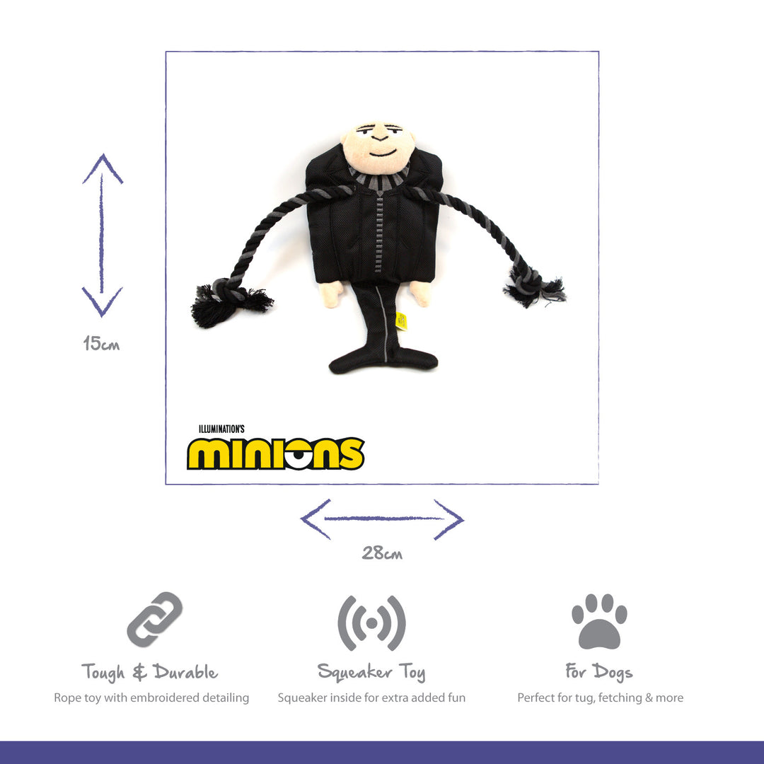 Happy Pet Minion Gru Rope Scarf