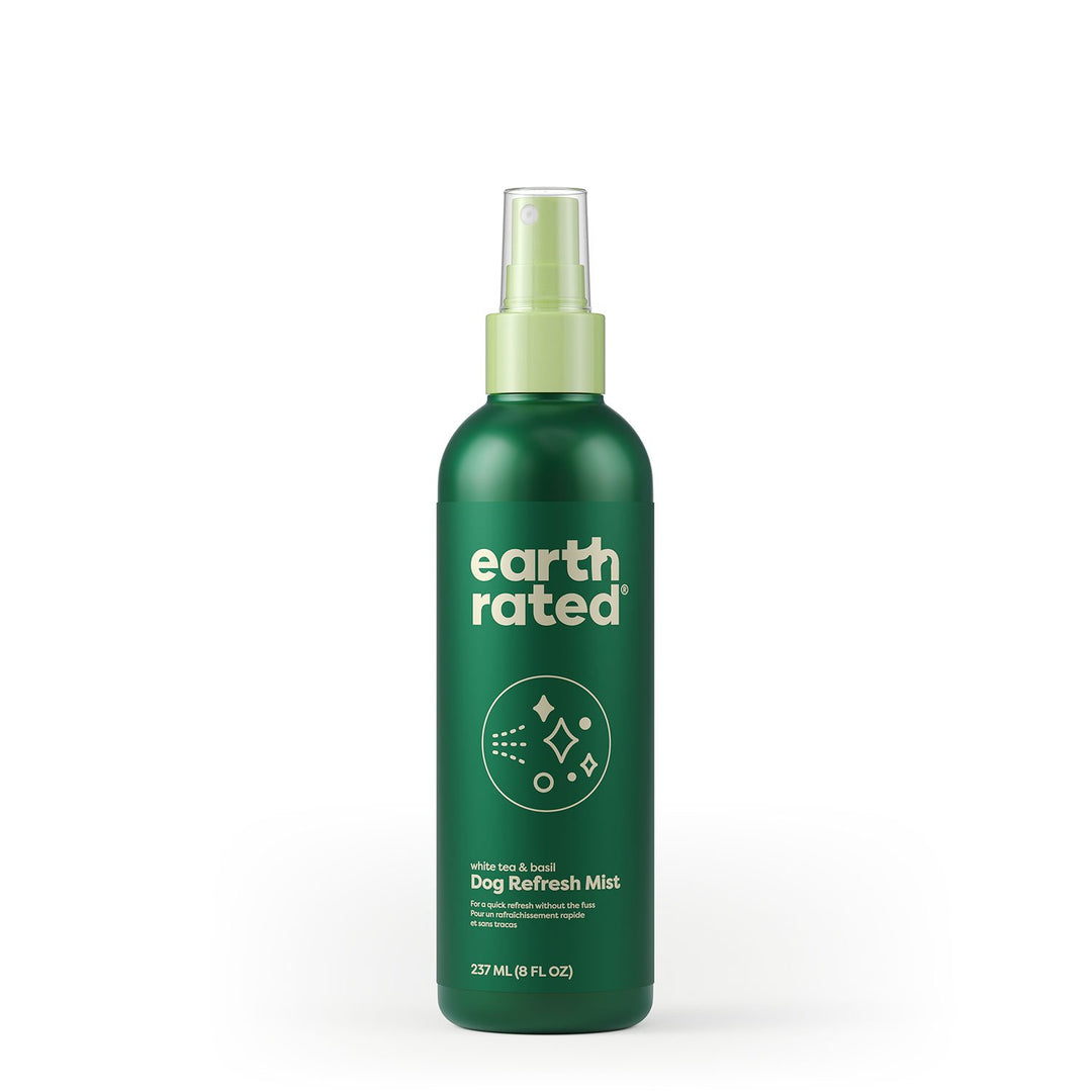 Earth Rated Dog Deodorizing Spray with White Tea and Basil Scent