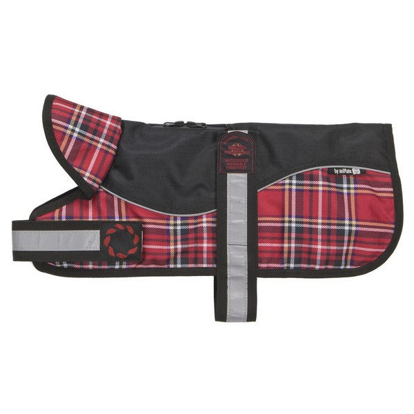 Animate Black/Red Tartan Padded Harness