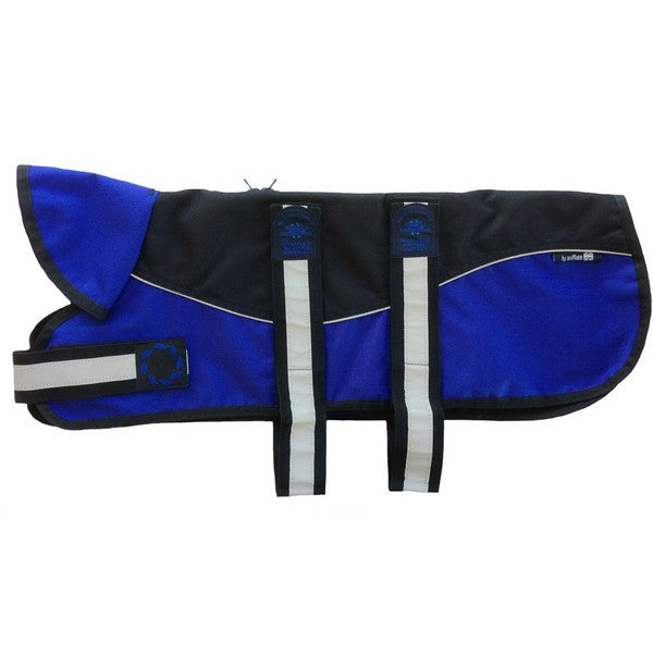 Animate Black/Blue Unpadded Harness Coat