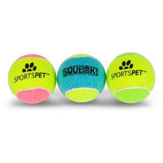 Sportspet Squeaky Tennis Ball