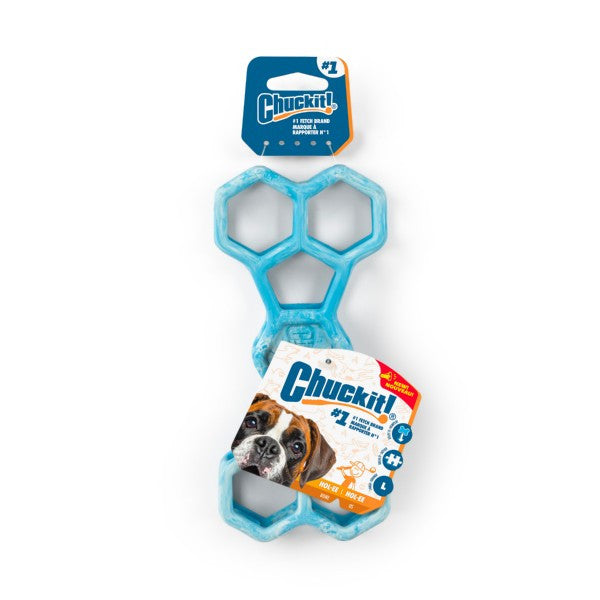 Chuckit Holee Bone Blue Large