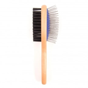 Ancol Wood Handle Double Sided Brush
