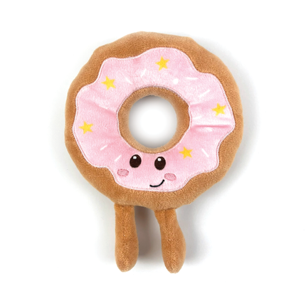Happy Pet Festive Donut Plush Toy