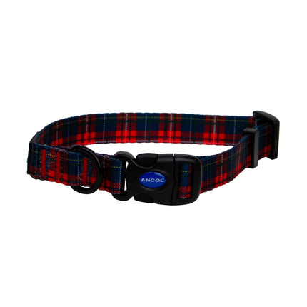 The Soho Collection Tartan Collar