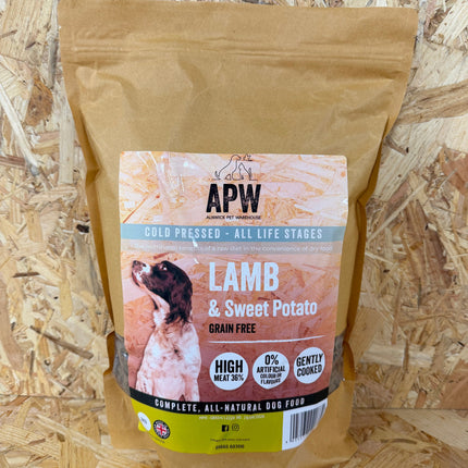 APW Grain Free Cold Pressed Lamb & Sweet Potato