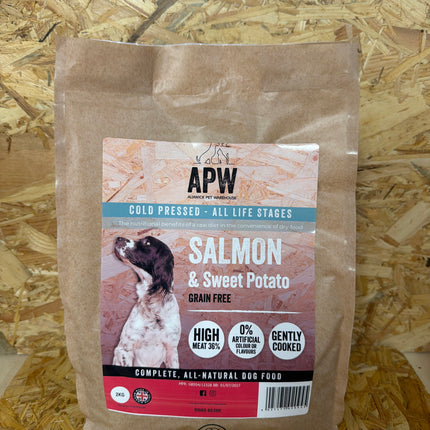 APW Grain Free Cold Pressed Salmon & Sweet Potato