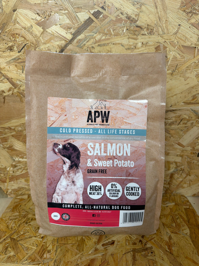 APW Grain Free Cold Pressed Salmon & Sweet Potato