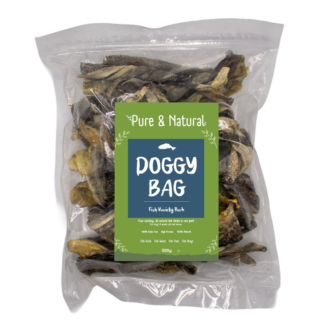Pure & Natural Doggy Bag Fish Variety Pack 500g