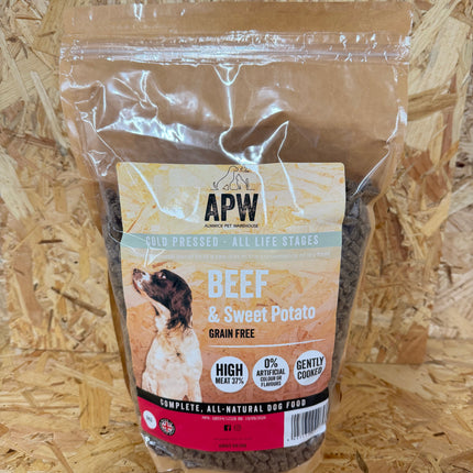 APW Grain Free Cold Pressed Beef & Sweet Potato