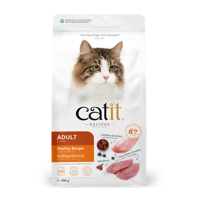 Catit Dry Adult Poultry 400g