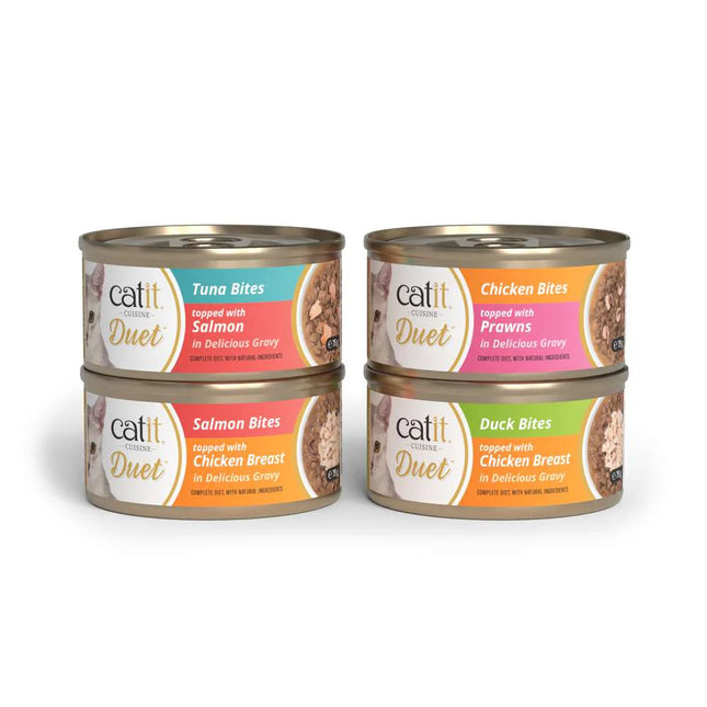 Catit Duet Tuna with Salmon 75g