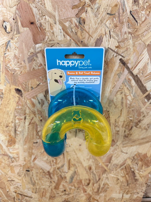 Happy Pet Bounce & Roll Toy U-Shape