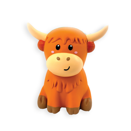 Happy Pet Highland Cow Latex Toy