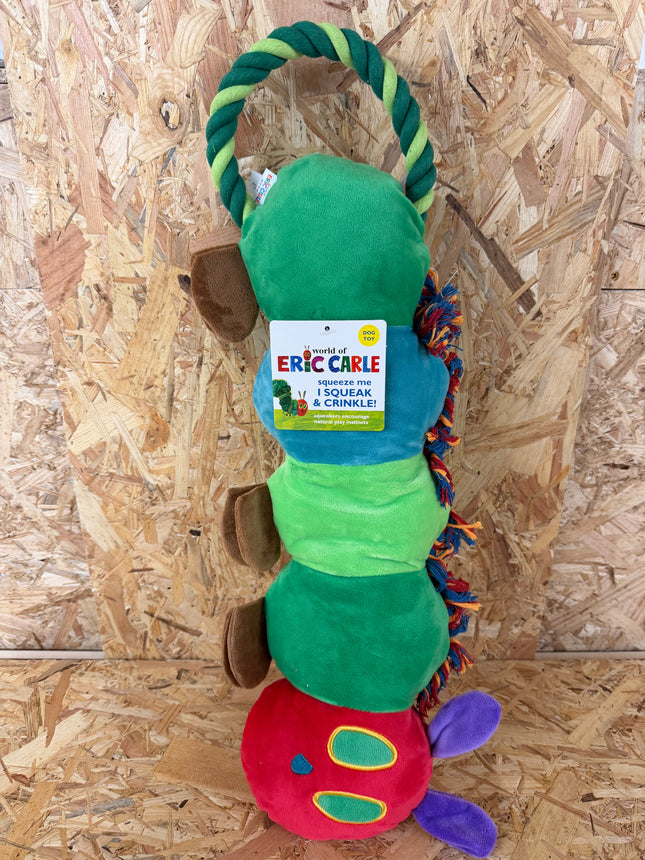 Happy Pet Hungry Caterpillar Rope Tug 60cm