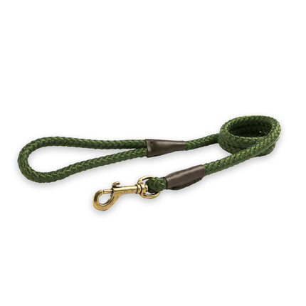 Ancol Heritage Rope Lead Khaki