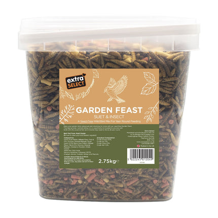 Extra Select Garden Feast Suet & Insect 2.75kg