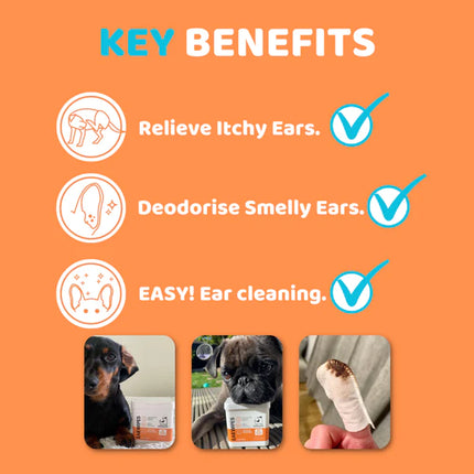 DogsLife Dog Ear Wipes