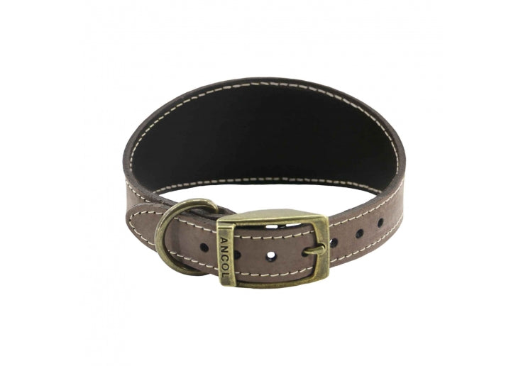 Timberwolf Whippet Leather Collar