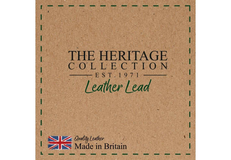 Ancol Classic Leather Lead