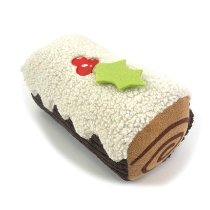 Happy Pet Yule Log Treat Release Toy