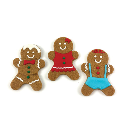 Happy Pet Gingerbread Family Iced Biscuits Clip Strip