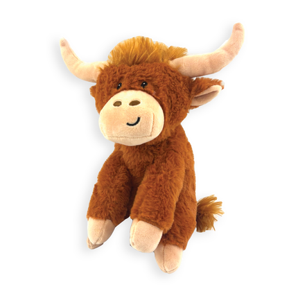 Happy Pet Herby Highland Cow Plush Toy