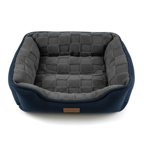 Happy Pet Checkra Square Bed