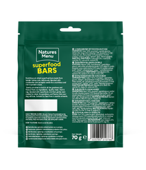 Natures Menu Turkey Superfood Bars 70g