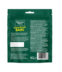Natures Menu Salmon & White Fish Superfood Bars 70g