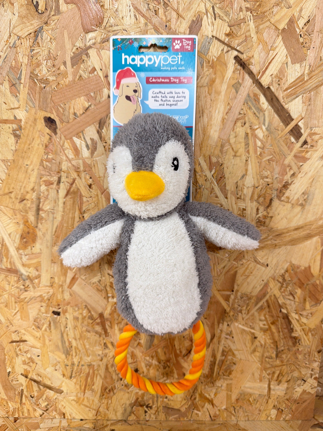 Happy Pet Pebble the Penguin Rope
