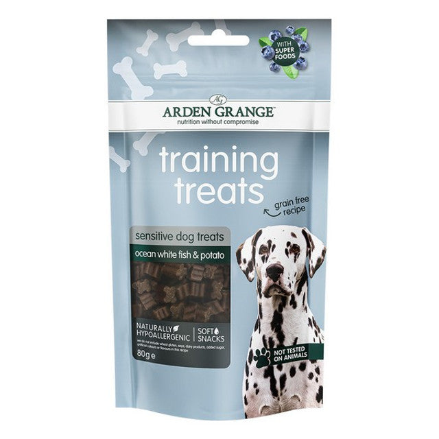 Arden Grange Training Treats Grain Free Sensitive White Fish and Potato