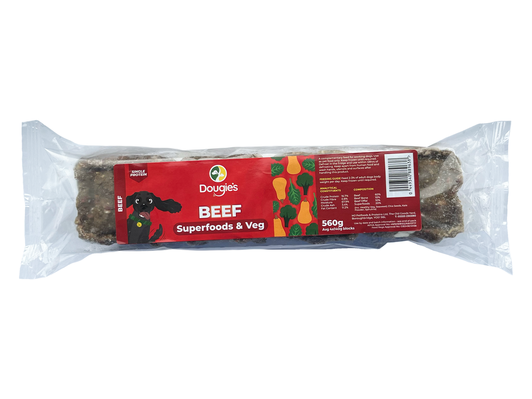 Dougie's Beef Superfoods & Veg 560g
