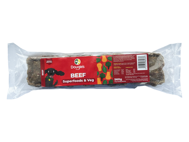 Dougie's Beef Superfoods & Veg 560g
