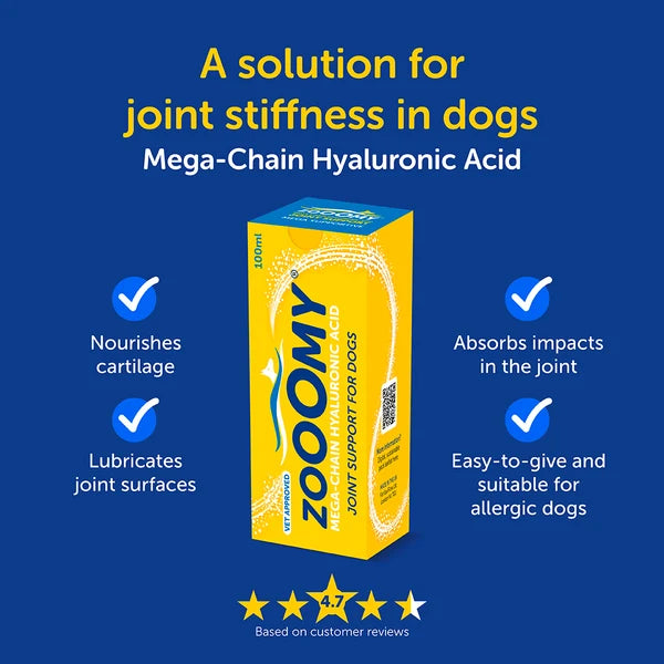Zooomy Hyaluronic Acid Joint Care for Dogs