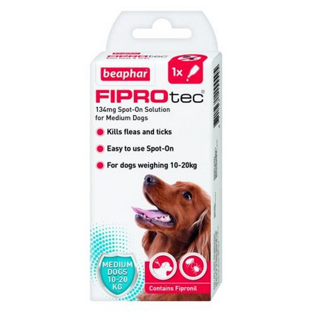 Beaphar FIPROtec Medium Dogs (10-20kg)