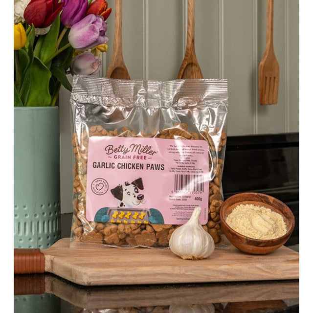 Betty Millers Grain Free Garlic Chicken Paws