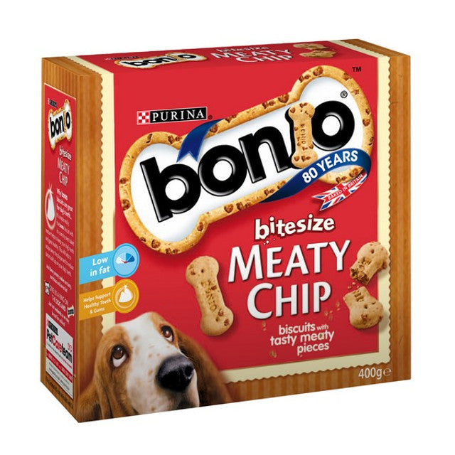 Bonio Meaty Chips Bitesize