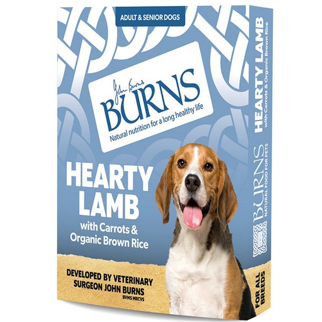 Burns Hearty Lamb with Carrots & Organic Brown Rice Trays 8 x 395g