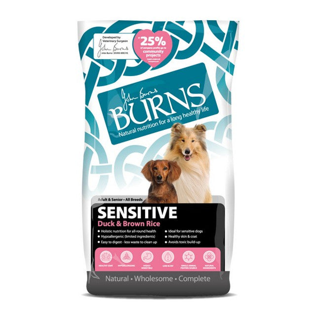 Burns Sensitive - Duck & Brown Rice