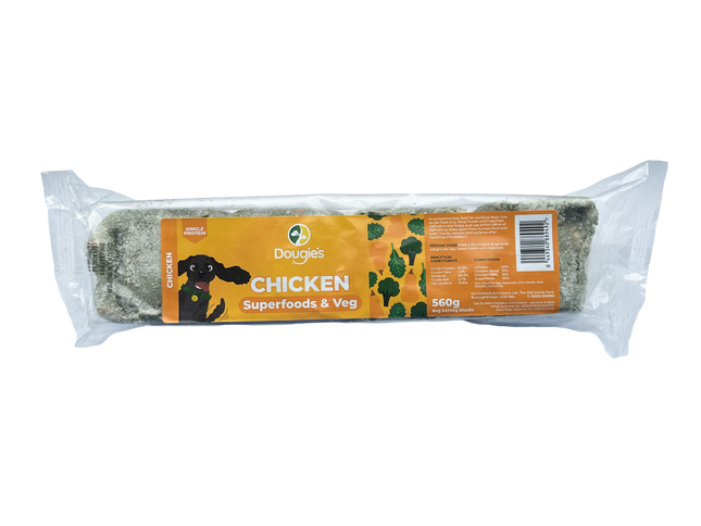 Dougie's Chicken Superfoods & Veg 560g