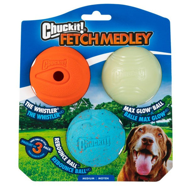 Chuckit! Fetch Medley Medium 3PK