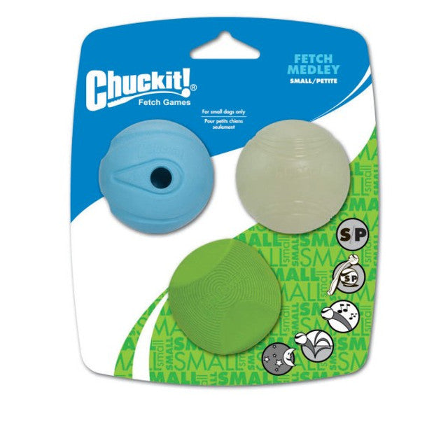 Chuckit! Fetch Medley Small 3PK