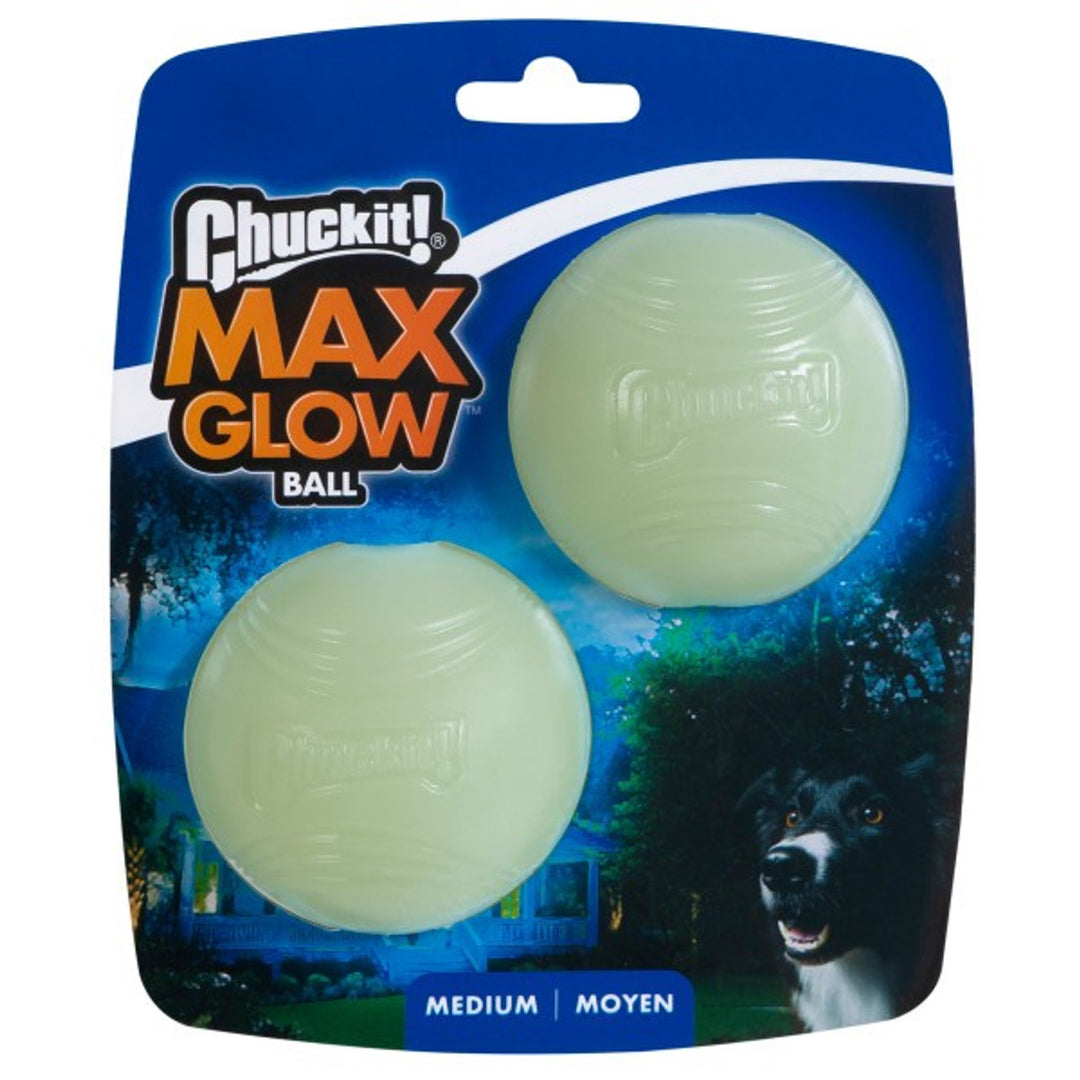 Chuckit! Max Glow Ball Medium 2PK